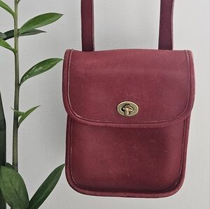 Coach bag vintage red scooter 9978